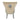 Chelsea 01 Cream Chair (Lion Knocker/Chrome Legs)