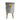 Roma Silver Grey Chair (Lion Knocker/Chrome Legs)