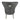 Chelsea 01 Dark Grey Chair (Lion Knocker/Chrome Legs)