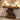 107cm Wood Console Table - Geometric Base