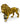 Antique Gold Prowling Lion Table Lamp