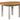 Lucca 1.1m Round Extending Dining Table