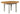 Lucca 1.1m Round Extending Dining Table